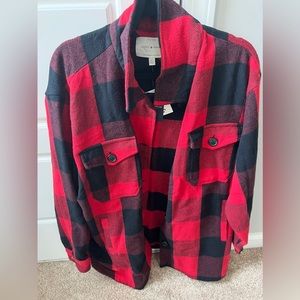 Lucky Brand Plaid Jacket